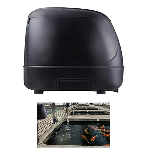 AFGSsm 10L Automatic Fishfeeder, Fish Feeder Futterautomat, Auto-Teich-Fischfutterspender, Automatischer Futterspender für Teichfische für den Außenbereich, Koi-Fische von AFGSsm