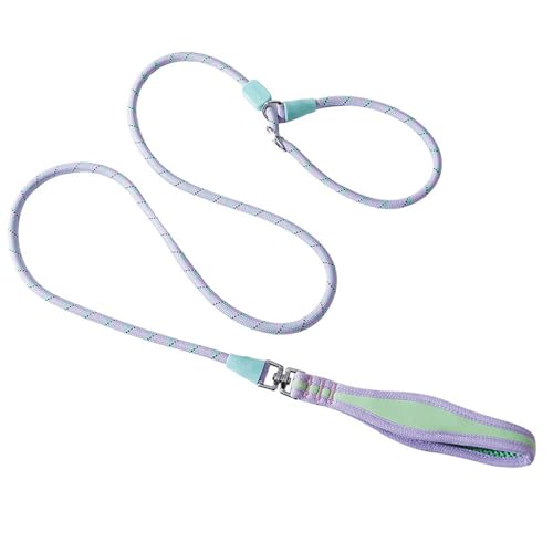 Haustierleine Pet Leash Verbreiterter Griff Reflektierende Hundeleine Kleine Mittelgroße Große Rassen Welpen Zum Spazierengehen Laufen Training-155CM Haustierleine Pet Leash Verbreiterter Griff Reflektierende Hundeleine Kleine Mittelgroße Große Rassen Welpen Zum Spazierengehen Laufen Training-155CM von AFHDKB
