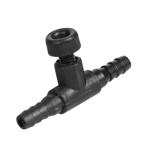 AFIODA Luftregelventile für Aquarien, Einweg-Luftstromregler in T-Form, für 4–6 mm ID-Luftleitungsschläuche, schwarze Kunststoff-Schlauchverbinder, Luftpumpenzubehör für Aquarium-Belüftungssysteme, 10 AFIODA Luftregelventile für Aquarien, Einweg-Luftstromregler in T-Form, für 4–6 mm ID-Luftleitungsschläuche, schwarze Kunststoff-Schlauchverbinder, Luftpumpenzubehör für Aquarium-Belüftungssysteme, 10 von AFIODA