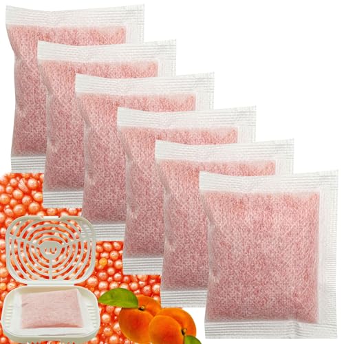 Geruchsentfernende Nachfüllpackungen, kompatibel mit Whisker OdorTrap Pod, beseitigt Katzentoilettengerüche, für Katzentoiletten, 4 Filtertaschen oder Katzentoilette, 3 Abfallschubladen (6 Stück) von AFJWUZ
