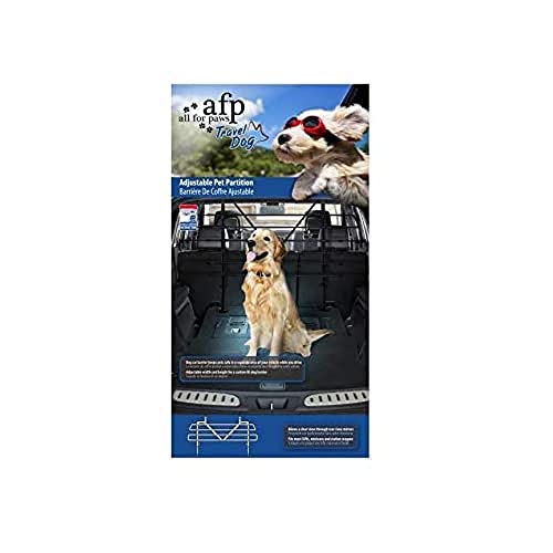 ALL FOR PAWS Hundegitter, Verstellbar, Hund, Barriere, Hundehalsband, Cranberry, Einheitsgröße von ALL FOR PAWS