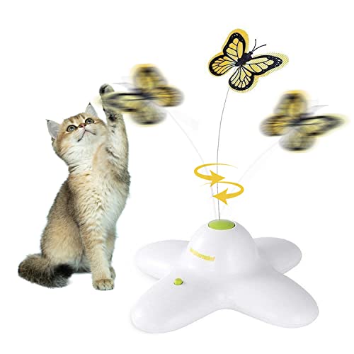 AFP Interaktives Katzenspielzeug „Schmetterling“, 1 Stück (1er Pack) von AFP