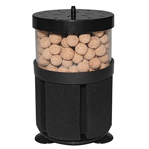 AGONEIR Schwämmefilter mit Saugnapf, Schaumstoff, Bioball-Media-Filter für Garnelenzüchter, Aquarien, leicht zu reinigende Aquarien, Schwämme, Filter-Kits, Schwämme, Filter für Aquarien, biochemische von AGONEIR