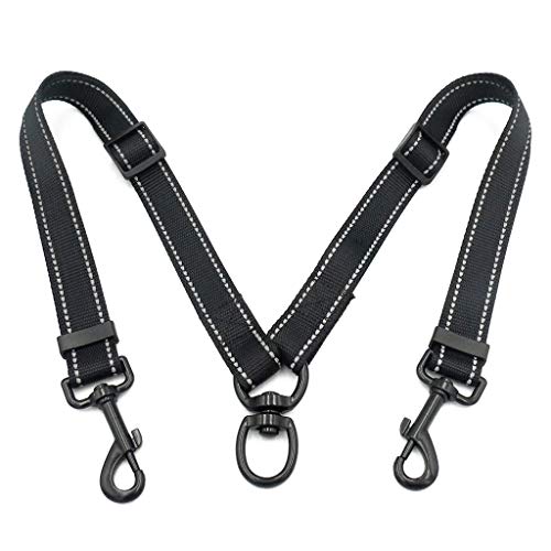 Hundegeschirr, elastisches Seil, 360 Grad zum Spazierengehen, Verriegeln, Haustier, Spazierengehen, Training, Leine von AGONEIR
