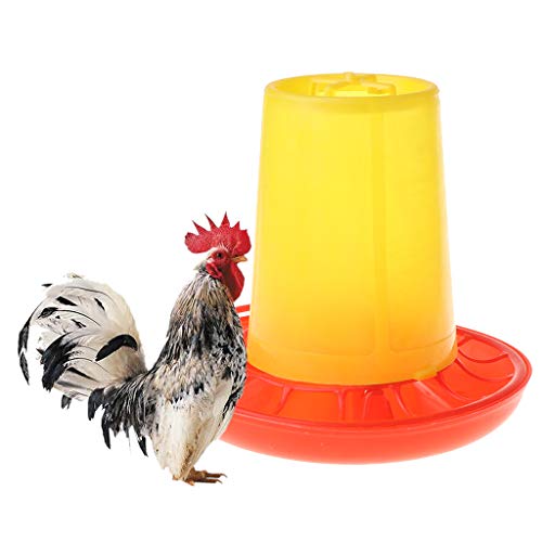 Küken-Futterspender für Hühner, Wasserspender, automatischer Geflügel-Futterspender für kleines Geflügel, Huhn, Enten, Vögel, Huhn, Hühner, Geflügel, Bewässerung, Hühnerbedarf, Huhn-Wasserbecher, von AGONEIR