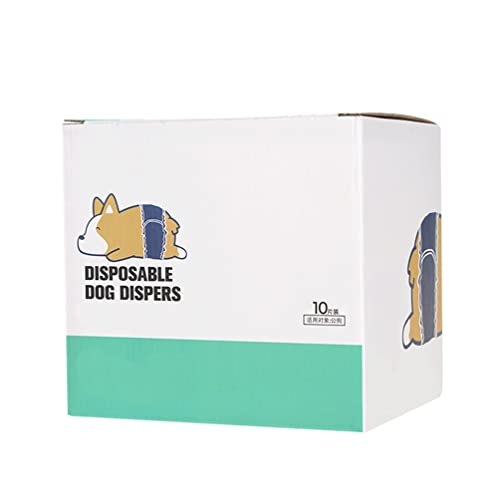 Hundewindeln für Rüden, weiche und bequeme Hundewindeln, Taille 20–74 cm, 10 Stück (Größe XL: Hundewindeln für Rüden, weiche und bequeme Hundewindeln, Taille 20–74 cm, 10 Stück (Größe XL: von AGYH