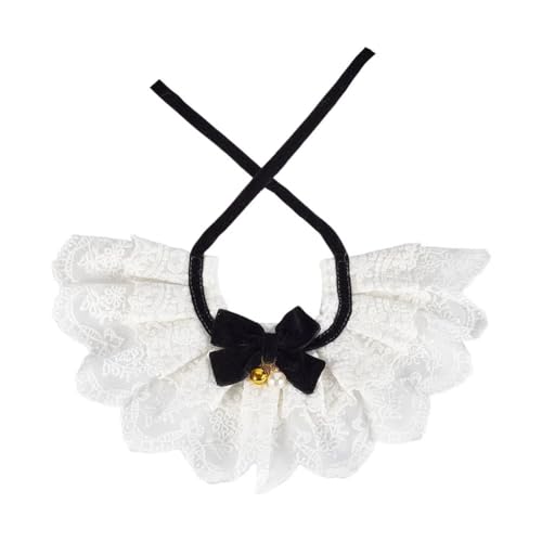 AHANDMAKER Katzen-Lätzchen-Halsband mit Schleife, Polyester, Haustier-Lätzchen, niedlicher Katzenschal, Halskette, Haustier-Bandana, Katzen-Lätzchen, Umhängeband für Haustiere, Geburtstag, AHANDMAKER Katzen-Lätzchen-Halsband mit Schleife, Polyester, Haustier-Lätzchen, niedlicher Katzenschal, Halskette, Haustier-Bandana, Katzen-Lätzchen, Umhängeband für Haustiere, Geburtstag, von AHANDMAKER