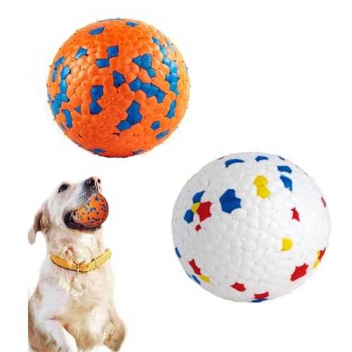 AHEJIOO 2 Stück Hundespielzeug, Hundespielzeug Unzerstörbar, Hundeball, Hundespielzeug Ball, Ball Hund, Hundeball Unzerstörbar, Magic Ball Hund, Unzerstörbares Hundespielzeug, Hundebälle AHEJIOO 2 Stück Hundespielzeug, Hundespielzeug Unzerstörbar, Hundeball, Hundespielzeug Ball, Ball Hund, Hundeball Unzerstörbar, Magic Ball Hund, Unzerstörbares Hundespielzeug, Hundebälle von AHEJIOO