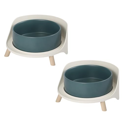 Hundenapf Erhöht Hundenäpfe Große Hunde - Fressnapf Hund 2er Set - Hunde Napfset Keramik mit Rutschfestem Ständer - Doppel Futternapf Hund Groß - Großer Hund Napf Set für Futter Wasser - 2 x 1800 ml Hundenapf Erhöht Hundenäpfe Große Hunde - Fressnapf Hund 2er Set - Hunde Napfset Keramik mit Rutschfestem Ständer - Doppel Futternapf Hund Groß - Großer Hund Napf Set für Futter Wasser - 2 x 1800 ml von AHX