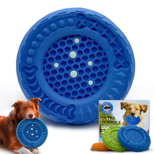 AHYDFSR Hundespielzeug, Kauspielzeug Hund Fast Unzerstörbar, Große Hunde Naturkautschuk Kauspielzeug, Interaktives kauknochen Hunde Spielzeug, Für Große Mittelgroße Hunde und Welpen, Blau AHYDFSR Hundespielzeug, Kauspielzeug Hund Fast Unzerstörbar, Große Hunde Naturkautschuk Kauspielzeug, Interaktives kauknochen Hunde Spielzeug, Für Große Mittelgroße Hunde und Welpen, Blau von AHYDFSR
