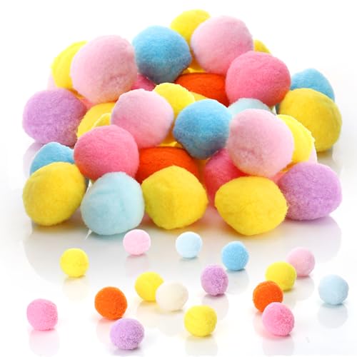 AIERSA 40 Stück Katzen-Pom-Bälle für Katzenspielzeug, Ballwerfer, 3,1 cm Plüsch-Spielzeugbälle für Kätzchen, flauschige Bälle für Katzenspielzeugpistole, Katzenbälle für Indoor-Katzen AIERSA 40 Stück Katzen-Pom-Bälle für Katzenspielzeug, Ballwerfer, 3,1 cm Plüsch-Spielzeugbälle für Kätzchen, flauschige Bälle für Katzenspielzeugpistole, Katzenbälle für Indoor-Katzen von AIERSA