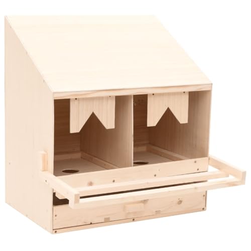 Business & Industrieartikel - Huhn Legenest 2 Fächer 63x40x65cm Kiefer Massivholz Business & Industrieartikel - Huhn Legenest 2 Fächer 63x40x65cm Kiefer Massivholz von AIJUUKJP