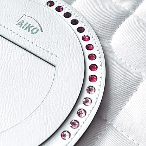 AIKO Exklusiver Startnummern Patch, Turniernummer für Turnierpferde (Shades of Rose) von AIKO