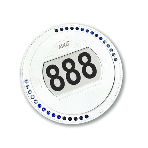 AIKO Exklusiver Startnummern Patch, Turniernummer für Turnierpferde von AIKO