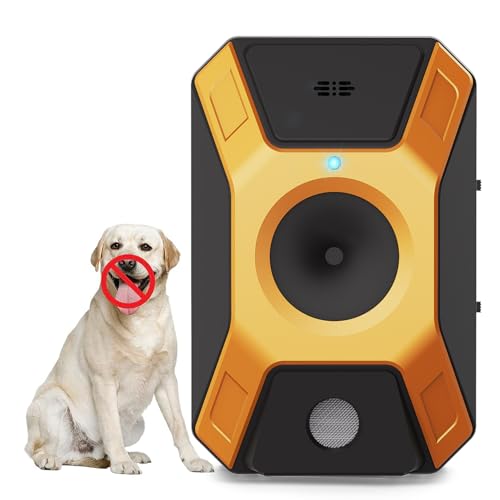 AILEDA Anti-Bellgerät, Ultraschall-Hundeschreck und -Trainer,sicheres und effektives Abschreckungsmittel für bellende Hunde im Freien Sicher AILEDA Anti-Bellgerät, Ultraschall-Hundeschreck und -Trainer,sicheres und effektives Abschreckungsmittel für bellende Hunde im Freien Sicher von AILEDA
