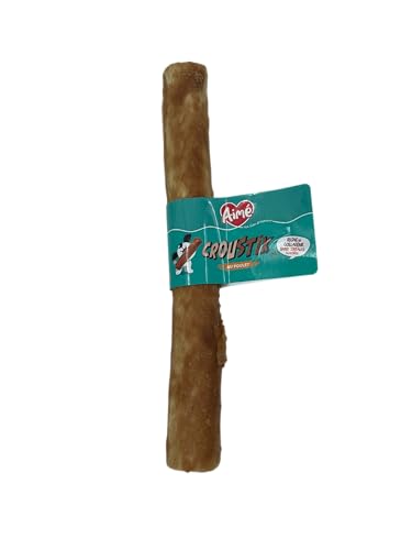 Aimé – Macher Stick – Leckerli für Hunde mit Huhngeschmack – Zwischen den Mahlzeiten – fettarmes Hundefutter – für eine bessere Verdauung – Gesundheit für Krallen & Nägel – 25 cm Aimé – Macher Stick – Leckerli für Hunde mit Huhngeschmack – Zwischen den Mahlzeiten – fettarmes Hundefutter – für eine bessere Verdauung – Gesundheit für Krallen & Nägel – 25 cm von AIME