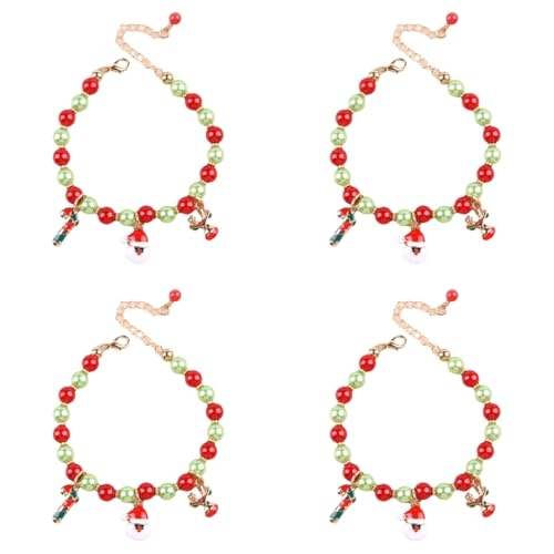Elegante Haustier-Halskette mit Charm-Anhänger, verstellbarer Halsschmuck und Hunde-Halsband von AIRHSKWI
