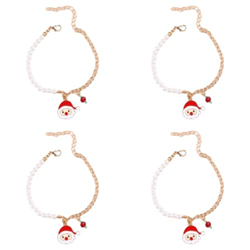 Elegante Haustier-Halskette mit Charm-Anhänger, verstellbarer Halsschmuck und Hunde-Halsband von AIRHSKWI