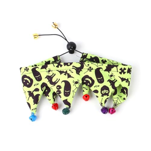 Halloween-Themenschal, Katzenschal, Kostüm, Hunde-Party, Halstuch, Kragen, Verkleidung, Festival, Kostüm, Foto-Outfit für Haustiere Halloween-Themenschal, Katzenschal, Kostüm, Hunde-Party, Halstuch, Kragen, Verkleidung, Festival, Kostüm, Foto-Outfit für Haustiere von AIRHSKWI