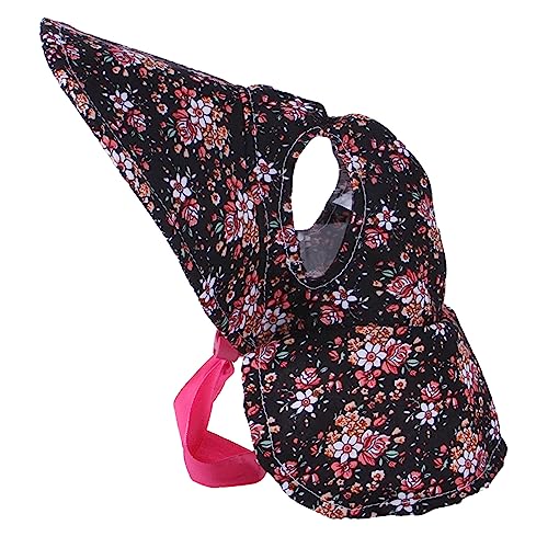 Hund und Katze mit Schnürung, große Krempe, Haustierhut, Blumenhut, Outdoor, Sonnenhut, Haustierpflege, Kleid, U Hund und Katze mit Schnürung, große Krempe, Haustierhut, Blumenhut, Outdoor, Sonnenhut, Haustierpflege, Kleid, U von AIRHSKWI