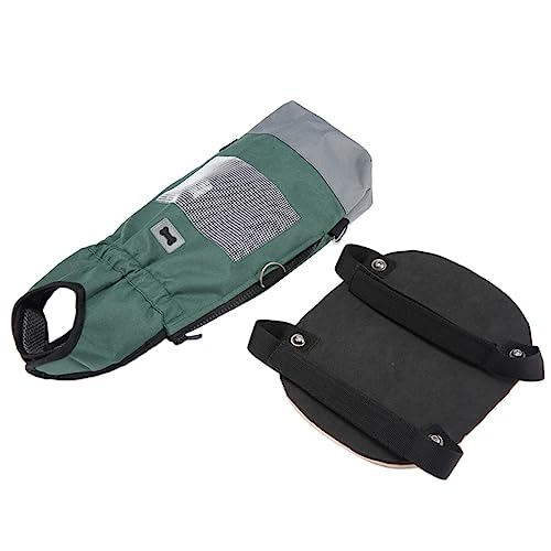IndoorAlternative für gelähmte Haustier-Rollstuhl, Hundeschlepptasche zum Schutz der Brust und von AIRHSKWI