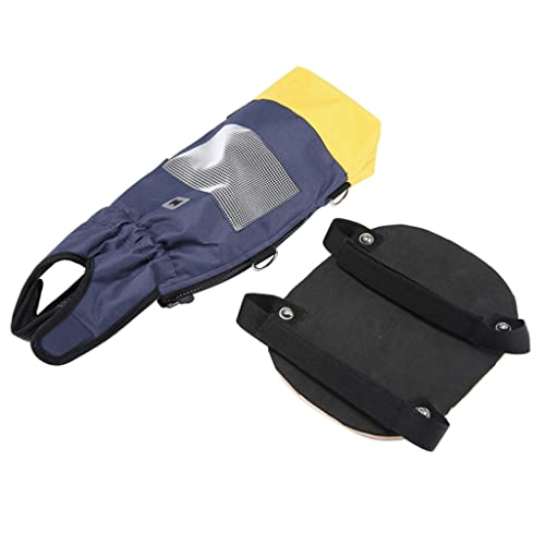 IndoorAlternative für gelähmte Haustier-Rollstuhl, Hundeschlepptasche zum Schutz der Brust und von AIRHSKWI