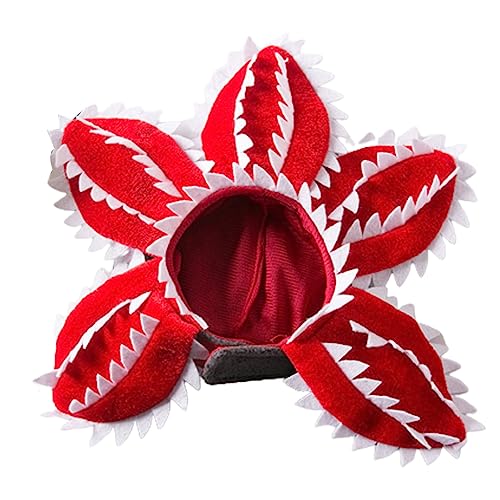 Kätzchen-Kopfbedeckung, weich, gruselige Blume, Kopfbedeckung, Hut für Hunde/Katze, Festival, Halloween-Zubehör Kätzchen-Kopfbedeckung, weich, gruselige Blume, Kopfbedeckung, Hut für Hunde/Katze, Festival, Halloween-Zubehör von AIRHSKWI