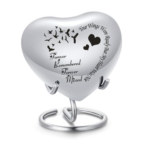 AIWENXI Pet Urne Memorial Container Jar Pot Urne Denkmäler Andenken Haustier Hund Katze Urne Mini Urne Gedenkurne für Feuerbestattung Asche von AIWENXI
