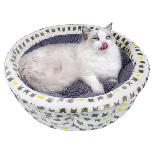 AIWIKIDE Hundebett für kleine, mittelgroße und große Hunde und Katzen, rund, maschinenwaschbar, doppelseitig, ultraweich, bequem, Anti-Angst, Donut-Haustierbett, Grau AIWIKIDE Hundebett für kleine, mittelgroße und große Hunde und Katzen, rund, maschinenwaschbar, doppelseitig, ultraweich, bequem, Anti-Angst, Donut-Haustierbett, Grau von AIWIKIDE