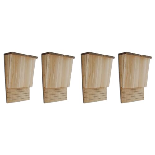 Haushaltsartikel, Fledermaushäuser, 4 Stück, 22 x 12 x 34 cm, Holz, Anzugmöbel Haushaltsartikel, Fledermaushäuser, 4 Stück, 22 x 12 x 34 cm, Holz, Anzugmöbel von AJJHUUKI