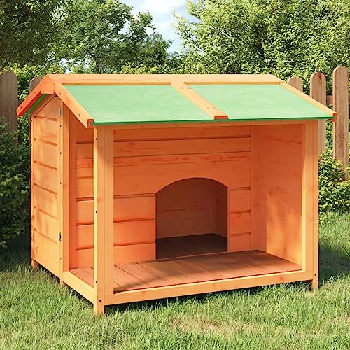 Pet Supplies Hundehütte braun 96x87x80,5 cm Massivholz Kiefer Tiere & Haustierbedarf Pet Supplies Hundehütte braun 96x87x80,5 cm Massivholz Kiefer Tiere & Haustierbedarf von AJJHUUKI