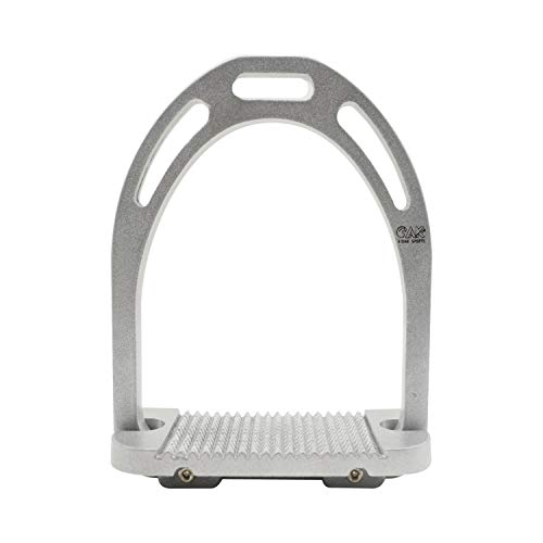AK Aluminium-Steigbügel mit beschichteten Farben (11,9 cm, Silber) von Guoml