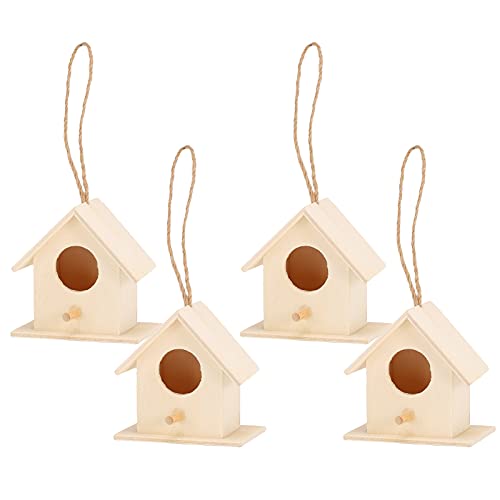 4-teiliges Holz-Vogelhaus-Box-Set – Vogelhaus für Garten-Dekoration, für Vogeldekoration, Outdoor-Dekoration und Vieles Mehr 4-teiliges Holz-Vogelhaus-Box-Set – Vogelhaus für Garten-Dekoration, für Vogeldekoration, Outdoor-Dekoration und Vieles Mehr von AKLOSIPY