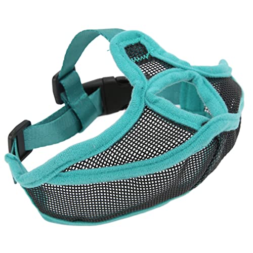 AKLOSIPY Atmungsfreie Mesh -Mündung für Kurze Schnauzehunde - Fit für, Mops und Mehr (XL) von AKLOSIPY