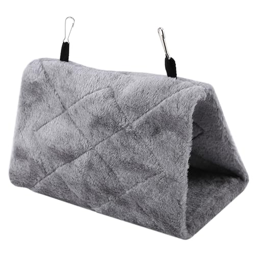 AKLOSIPY Blue Ham Ing Zelt Soft P Winter Warm Bett Haustier für Vögel Sm Größe Geeignet für Vogel Ing und Bird P Ing (M) von AKLOSIPY