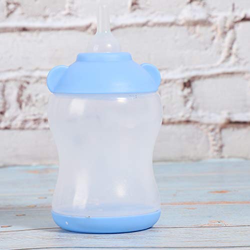 AKLOSIPY Haustier-Flaschen- und Stillset für Hunde und Katzen – Kleine Haustierflaschen für Neugeborene, Einfach, Ideal Zum Trinken – e Farbe (Blue) von AKLOSIPY
