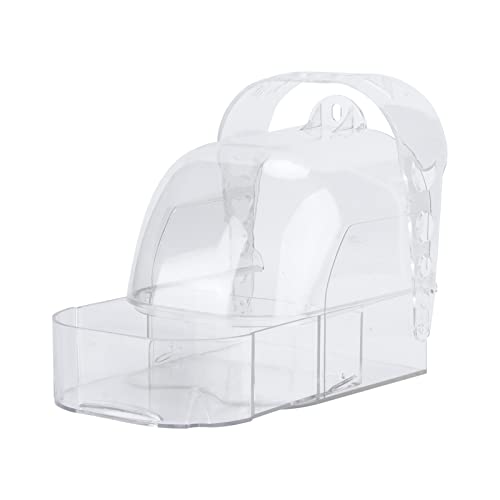 AKLOSIPY Transparentes Vogelh -Box -Duschhaus für S und Kanaren von AKLOSIPY