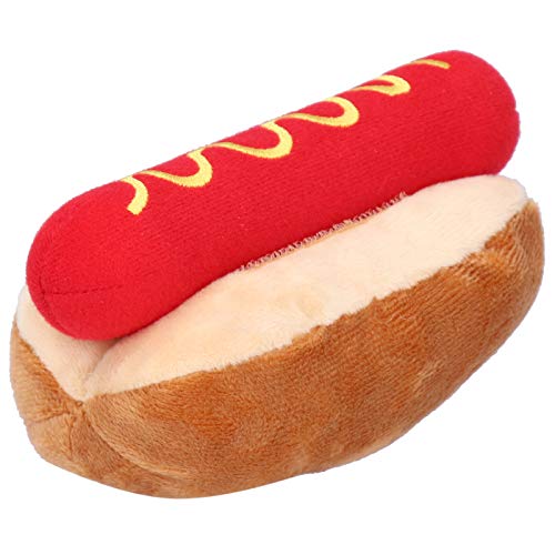 AKLOSIPY Weiches P-Hundespielzeug – Hot Dog Abnehmbare Sound-P-Puppe für Katzen und Hunde, Zusammendrückbares Stoffspielzeug, Ideales Haustier-P-Spielzeug Zum Kuscheln AKLOSIPY Weiches P-Hundespielzeug – Hot Dog Abnehmbare Sound-P-Puppe für Katzen und Hunde, Zusammendrückbares Stoffspielzeug, Ideales Haustier-P-Spielzeug Zum Kuscheln von AKLOSIPY