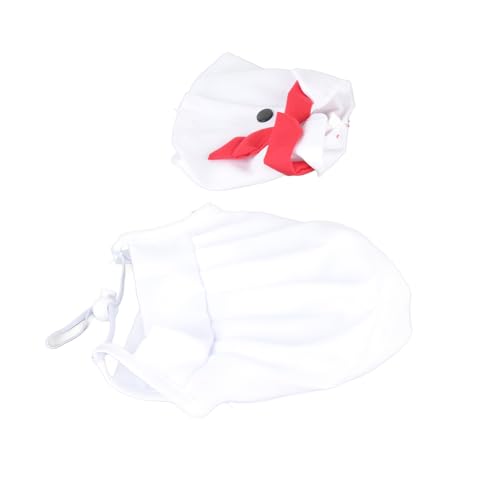 Pet Chef-Kleidung für Katzen und Hunde – Waschbare Haustierkleidung mit Kochmütze und e für Pet Loween Dr. Up, Katzen-Kochmütze, Haustier-Outfit für Hunde (L) von AKLOSIPY