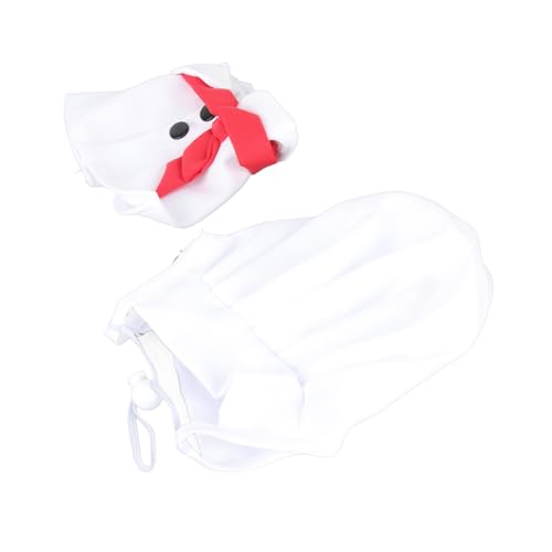 Pet Chef-Kleidung für Katzen und Hunde – Waschbare Haustierkleidung mit Kochmütze und e für Pet Loween Dr. Up, Katzen-Kochmütze, Haustier-Outfit für Hunde (M) von AKLOSIPY