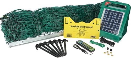 AKO Fencing Geflügelnetz-Set 50 m, grün inkl. Solargerät S250+ Zubehör AKO Fencing Geflügelnetz-Set 50 m, grün inkl. Solargerät S250+ Zubehör von AKO Fencing