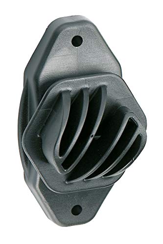 AKO 10x Profiisolator für den Festzaunbau mit Draht, schwarz - Zum Schrauben und nageln - Stabil und robust - Ideal im Drahtzaunbau/Festzaun von AKO