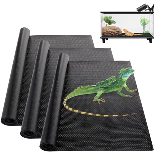 AKOLAFE 3 Rollen Schildkröte Bettwäsche Matte 45x200cm Groß Reptilienteppich Bartdrache Substrate EVA Terrarium Substrat Liner Reptilien Tank Zubehör für Schildkröte, Gecko, Eidechse, Schlange, AKOLAFE 3 Rollen Schildkröte Bettwäsche Matte 45x200cm Groß Reptilienteppich Bartdrache Substrate EVA Terrarium Substrat Liner Reptilien Tank Zubehör für Schildkröte, Gecko, Eidechse, Schlange, von AKOLAFE