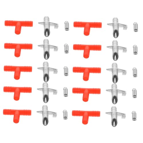 AKOOSY 10 Sätze Kaninchen Tränkehalter Stabile Langlebige Automatische Trinkvorrichtung für Kleintierkäfige Installieren für Kaninchenfarmen AKOOSY 10 Sätze Kaninchen Tränkehalter Stabile Langlebige Automatische Trinkvorrichtung für Kleintierkäfige Installieren für Kaninchenfarmen von AKOOSY