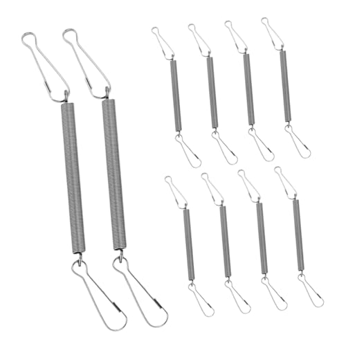 AKOOSY 10 Stück Teiliges Federschnapphaken für Kleintierkäfige Sicherer Clip zur Befestigung von Trinkflaschen Vielseitiger Verschluss für Kaninchen und Kleine Haustiere Tragbar und AKOOSY 10 Stück Teiliges Federschnapphaken für Kleintierkäfige Sicherer Clip zur Befestigung von Trinkflaschen Vielseitiger Verschluss für Kaninchen und Kleine Haustiere Tragbar und von AKOOSY
