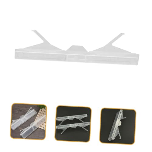 AKOOSY 10 Stück Teiliges Transparente Kleine Bienenstockkäferfallen aus Kunststoff Wiederverwendbar Leicht Tragbar mit Einfachem Öffnungsmechanismus für Effektiven Schutz von von AKOOSY