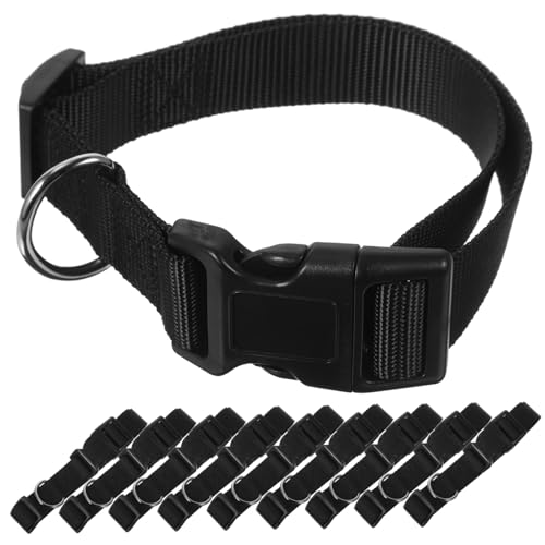 AKOOSY 10 Stück Teiliges Verstellbares Schaf und Ziegenhalsband aus Strapazierfähigem Polyesterband Weiches Reißfestes Viehhalsband für Kühe Lämmer und Kleintiere Komfortabel und AKOOSY 10 Stück Teiliges Verstellbares Schaf und Ziegenhalsband aus Strapazierfähigem Polyesterband Weiches Reißfestes Viehhalsband für Kühe Lämmer und Kleintiere Komfortabel und von AKOOSY