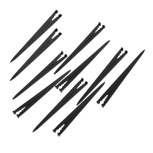 AKOOSY 100 Stück Gartenstecker Verstellbare Erdspieße für Gartenbewässerung für Schläuche Tropfer und Sprinkler Robust und Langlebig AKOOSY 100 Stück Gartenstecker Verstellbare Erdspieße für Gartenbewässerung für Schläuche Tropfer und Sprinkler Robust und Langlebig von AKOOSY