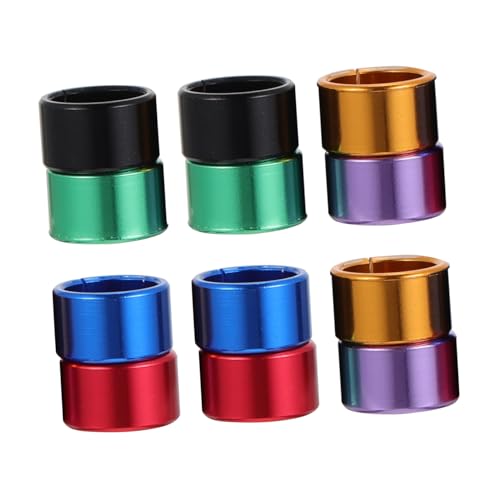 AKOOSY 12 Stück Teiliges Bunte Aluminium Tauben Fußringe Leichte Glatte Clip Beinringe für Geflügel Küken Papageien Einfache Anwendung zur Vogelidentifikation und Markierung AKOOSY 12 Stück Teiliges Bunte Aluminium Tauben Fußringe Leichte Glatte Clip Beinringe für Geflügel Küken Papageien Einfache Anwendung zur Vogelidentifikation und Markierung von AKOOSY