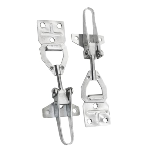 AKOOSY 2 Stück Verstellbarer Bienenkasten Verbindungsbügel aus Verzinktem Metall mit Sicherem Verschluss für Honigproduktion Stabiler Bienenkasten Verbinder zur Verbindung von Boden und AKOOSY 2 Stück Verstellbarer Bienenkasten Verbindungsbügel aus Verzinktem Metall mit Sicherem Verschluss für Honigproduktion Stabiler Bienenkasten Verbinder zur Verbindung von Boden und von AKOOSY